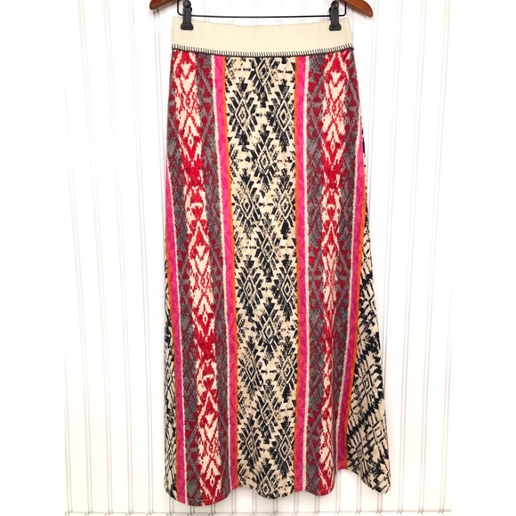 Anthropologie Dresses & Skirts - Anthro Vanessa Virginia Elaine Maxi Ikat Skirt Med